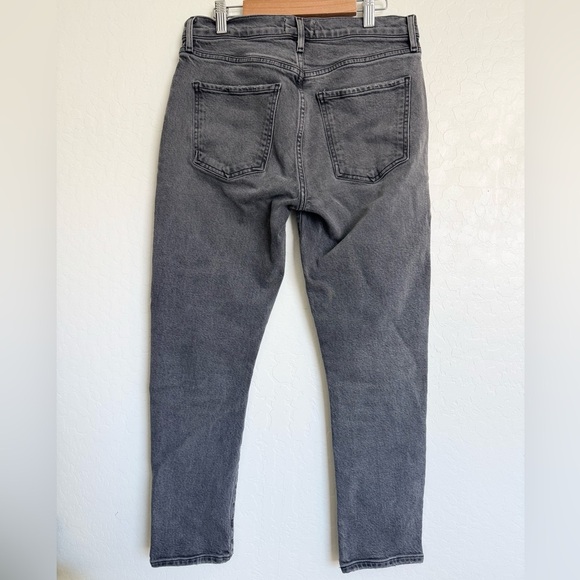 Agolde Toni Mid Rise Straight Leg Jeans in Ceremony Gray 28 - Picture 4 of 10